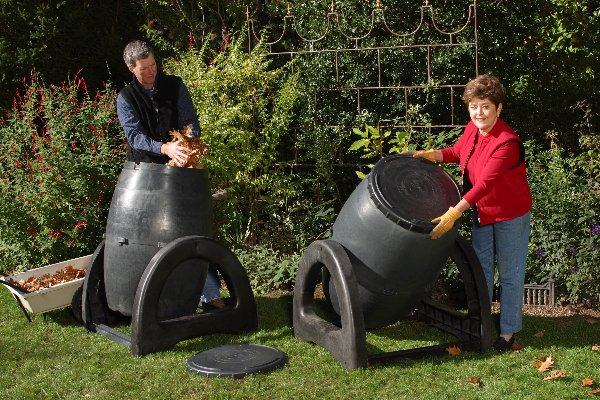 2 Organic Compost Tumblers