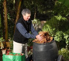 Composting Leaves